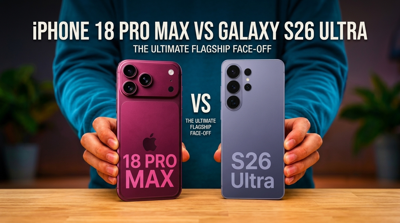 iPhone 18 vs Samsung Galaxy S26 Ultra comparison