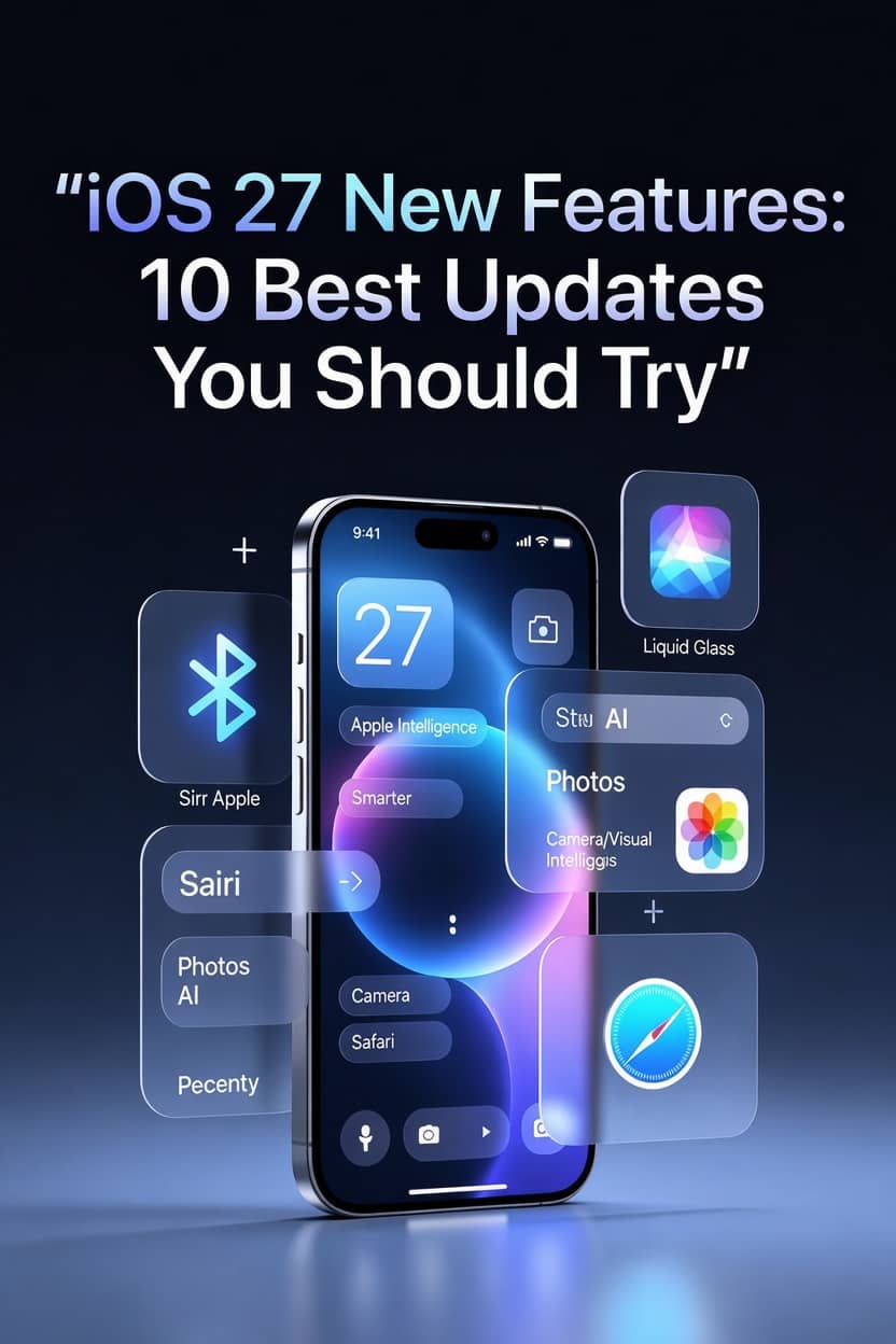 iOS 27 new features and Siri AI updates on iPhone